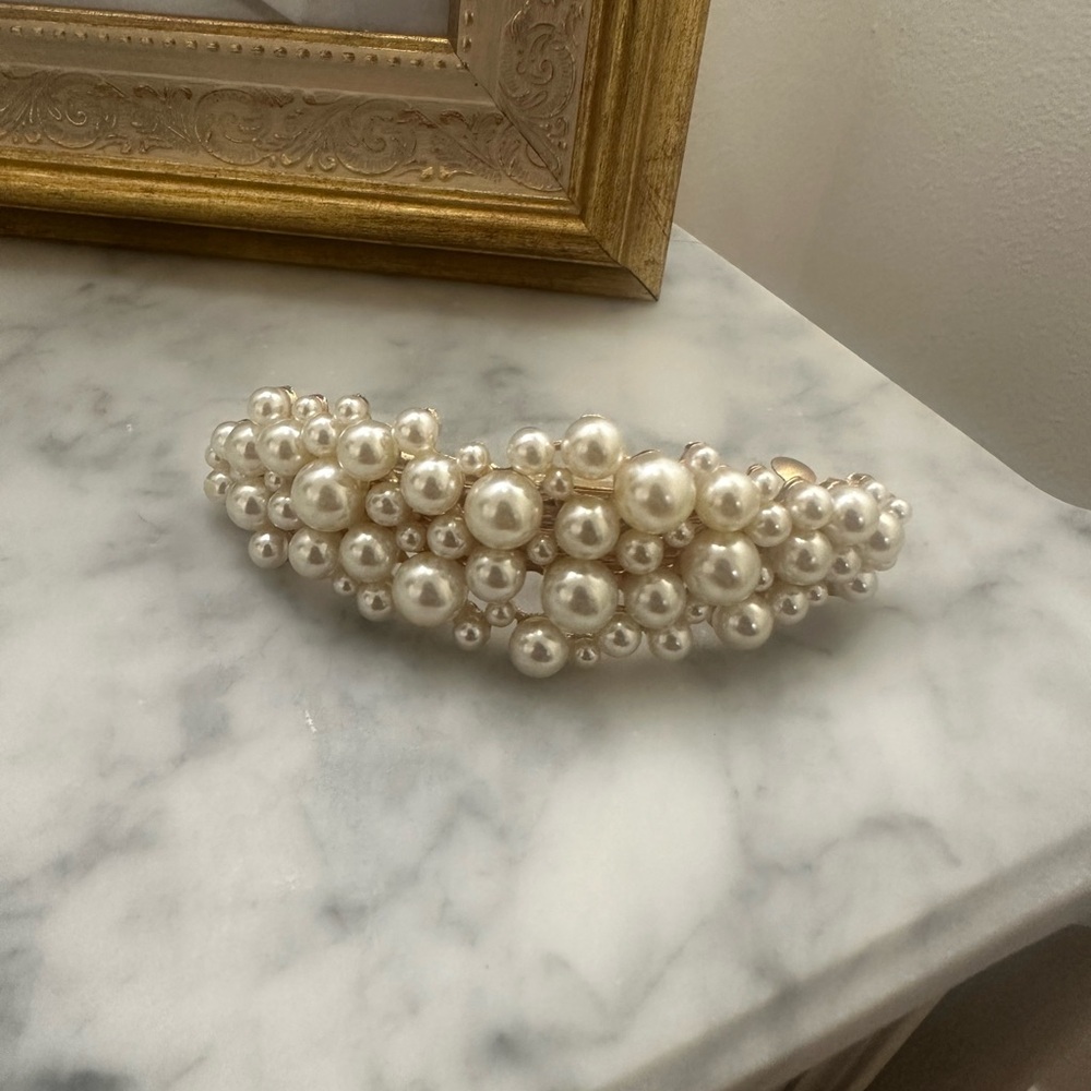 Pearl Barrette Clip